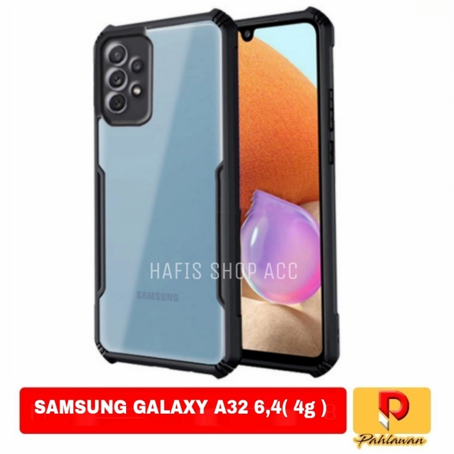 Case Samsung A32 4G 2021 Shocprof Tpu Tranparan - Hitam