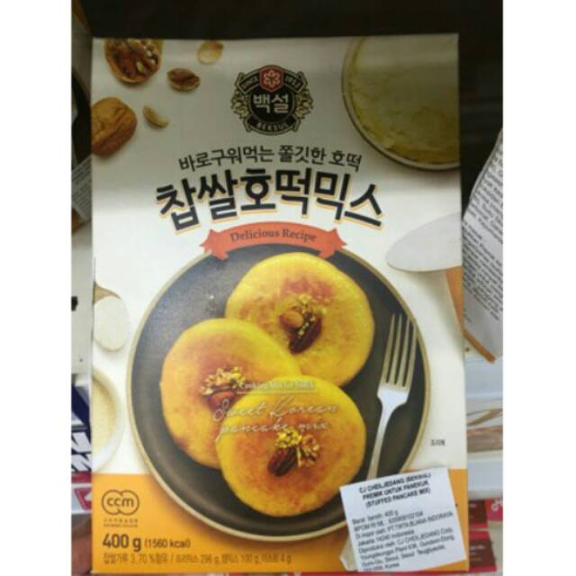 

Korean Beksul CJ Pancake Premix Kue Panekuk Siap Saji Snack Breakfast