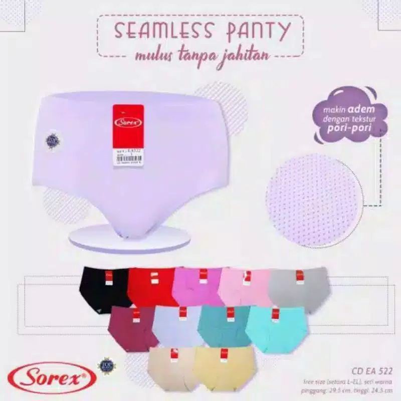 SOREX Cd Seamless  Pori-pori Midi EA 522 Seamless Extra Size