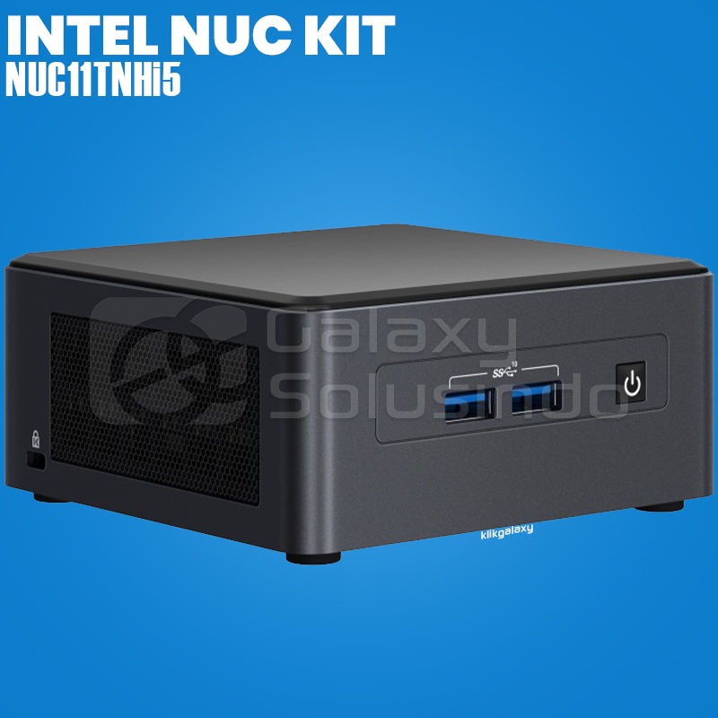 PAKET Intel NUC Kit 11TNHi5 i5-1135G7 4GB RAM 120GB SSD 11TNH Mini PC