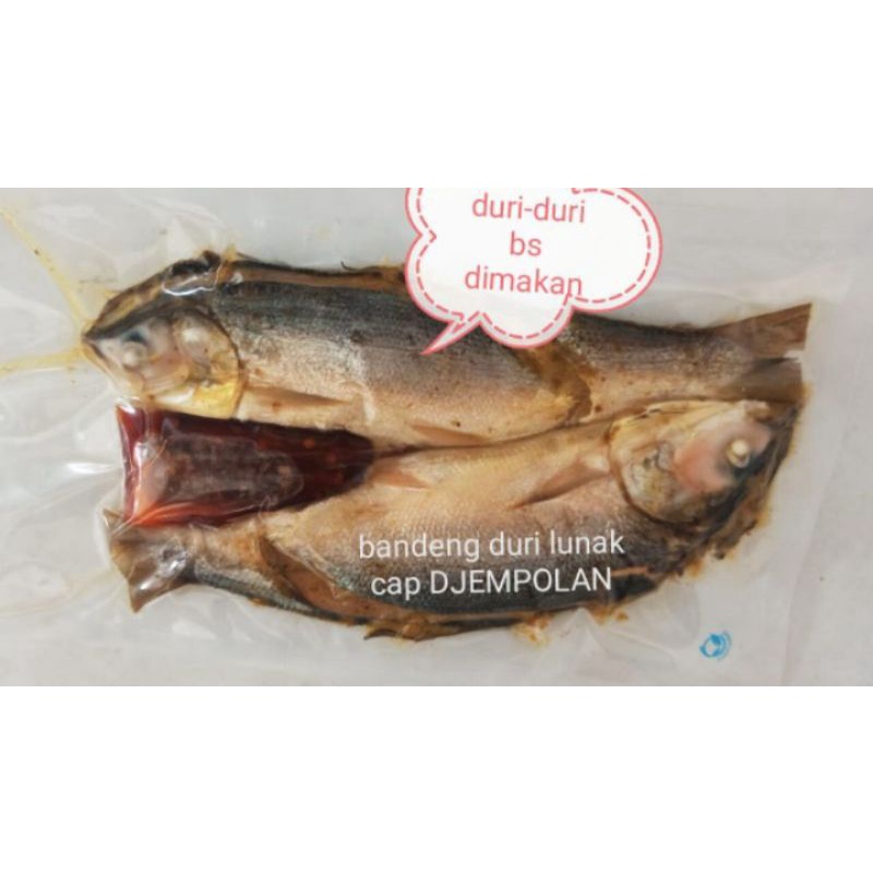 

bandeng duri lunak cap DJEMPOLAN halal sambal manis ikan presto tulang empuk tanpa