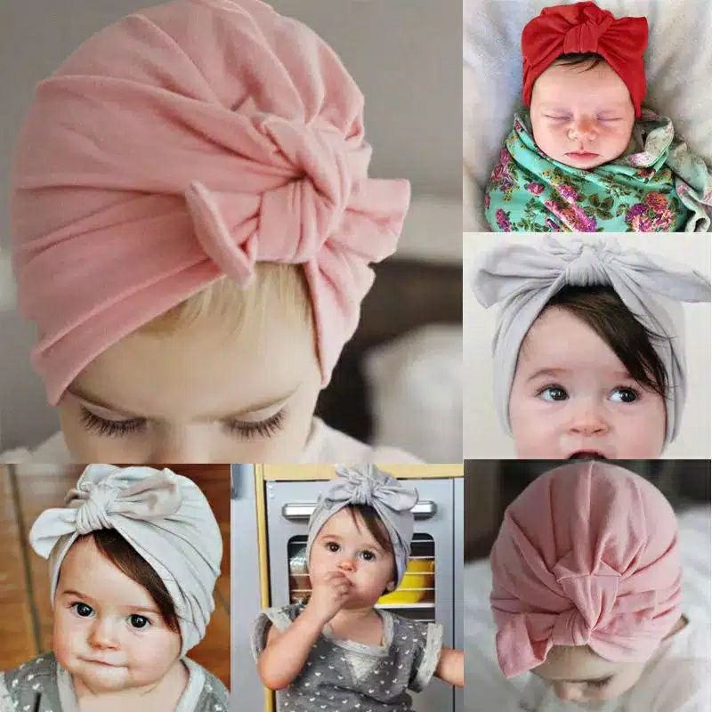 Turban Bayi Newborn / Turban Anak / Aksesoris Anak perempuan