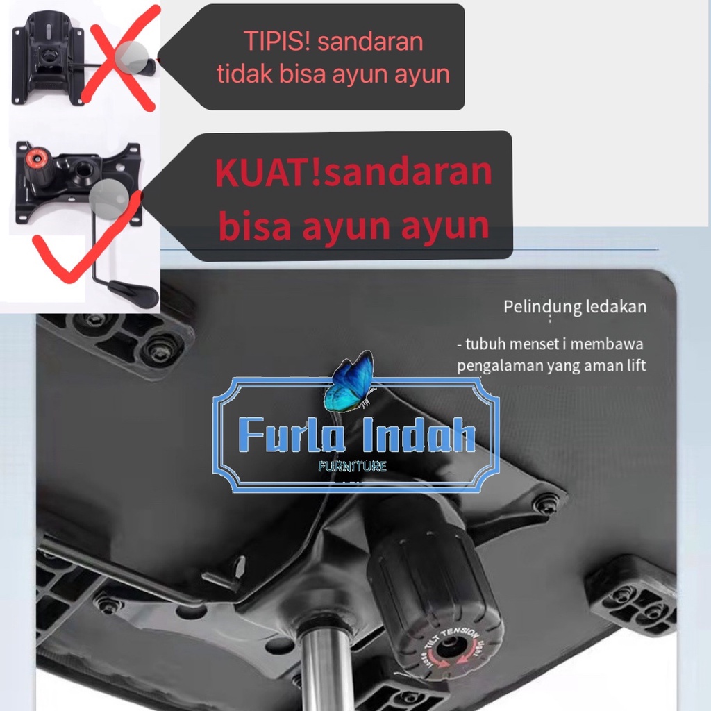 kursi kantor kursi staff kursi kerja kursi gaming TYPE 808#