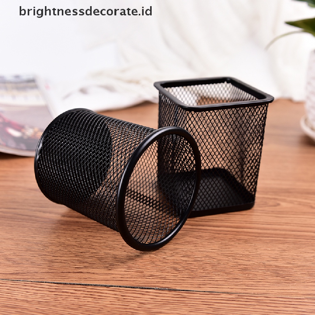 Cup Holder Pena / Penggaris / Gunting / Pensil Bahan Mesh Untuk Meja Kantor