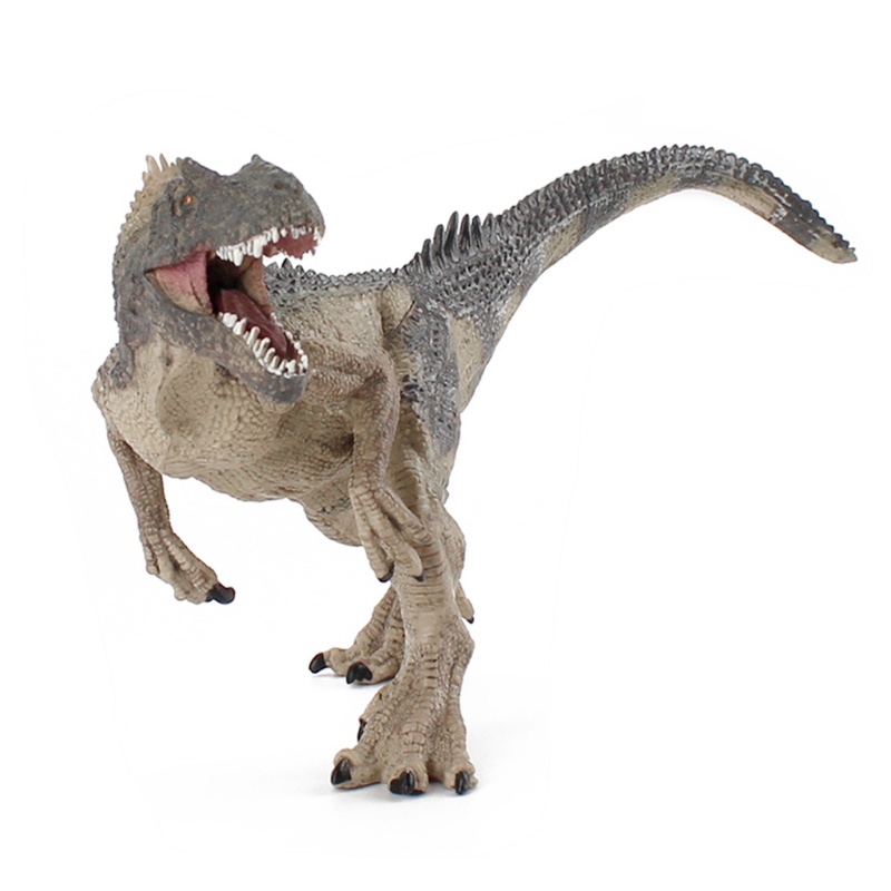 Mary Figurine Allosaurus Simulasi Model Dino Interaktif Realistis Dinosaurus Miniatur PVC Solid Dekorasi Kamar Anak