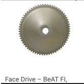 face drive gear beat fi spacy fi vario 110 scoopy esp asli honda