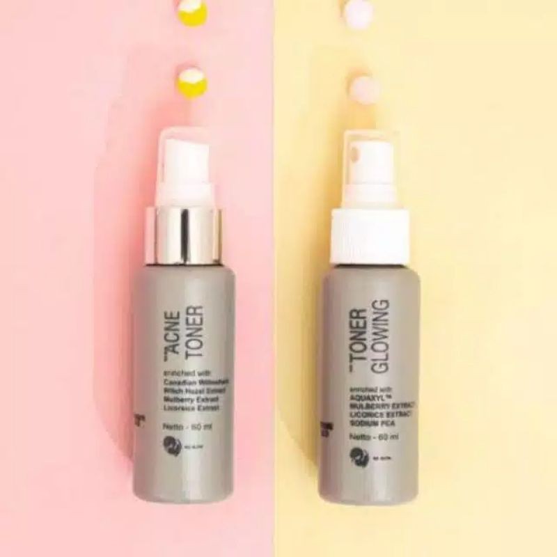 TONER MS GLOW ACNE dan TONER GLOWING