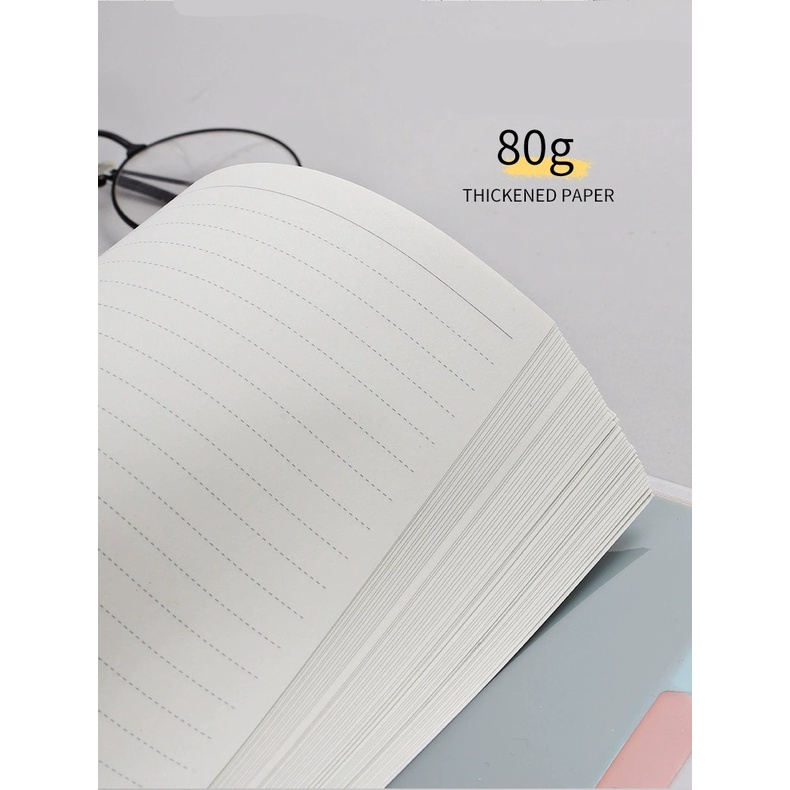 

Smile Binder Transparan Black and White ( Loose Leaf + Pembatas Plastik ) - A5 ~ B5