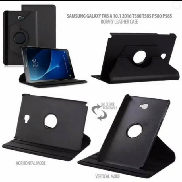 Rotary leather case samsung tab A 10.1 2016 T585