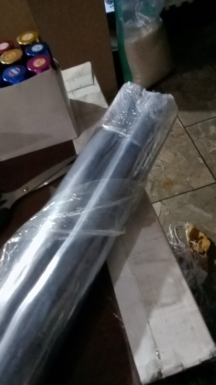 Plastik Gantungan Baju Mika Ukuran Gamis