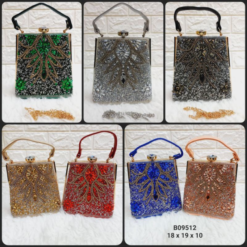 Tas Pesta Wanita Tas Pesta Import Tas Selempang *B09512