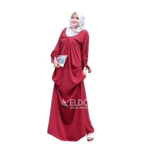 KONVEKSI- SASKIA DRESS | GAMIS SYARI FASHION | GAMIS TERLARIS