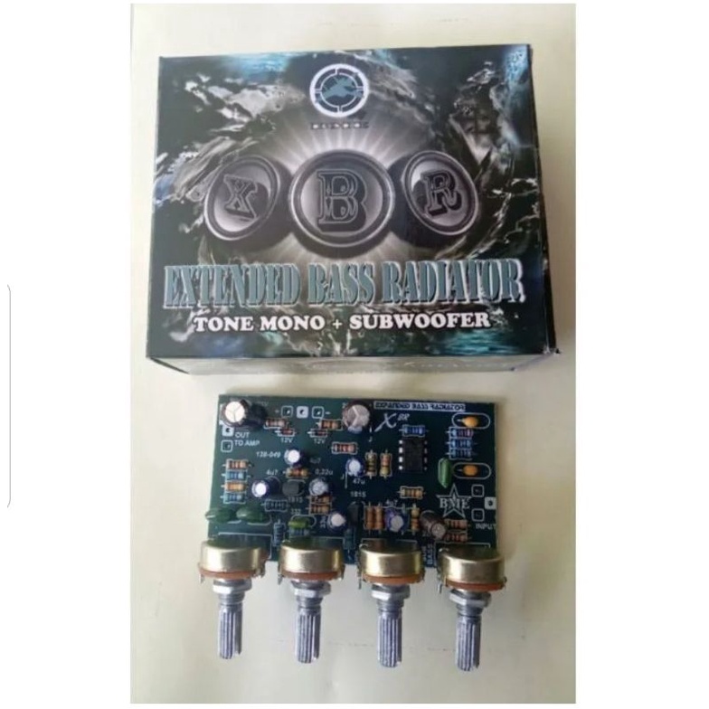 Tone control mono plus subwoofer XBR