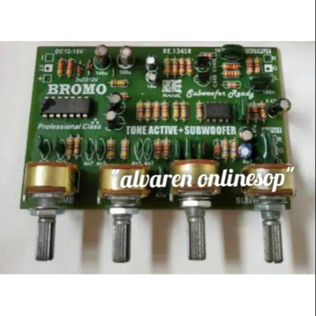 Kit Tone Control Stereo Plus Subwoofer