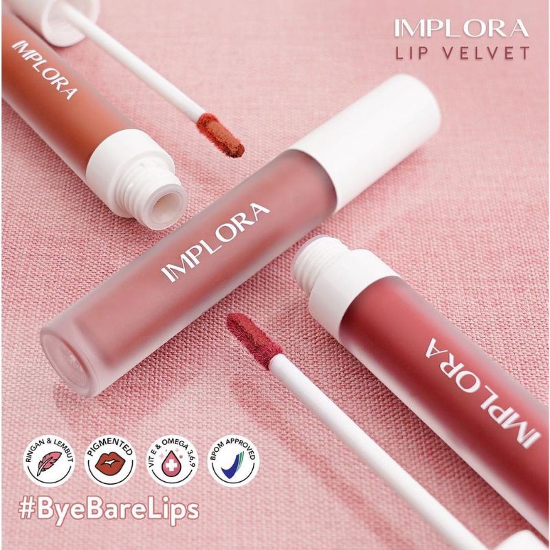 IMPLORA  LIP VELVET moist transferproof|IMPLORA official