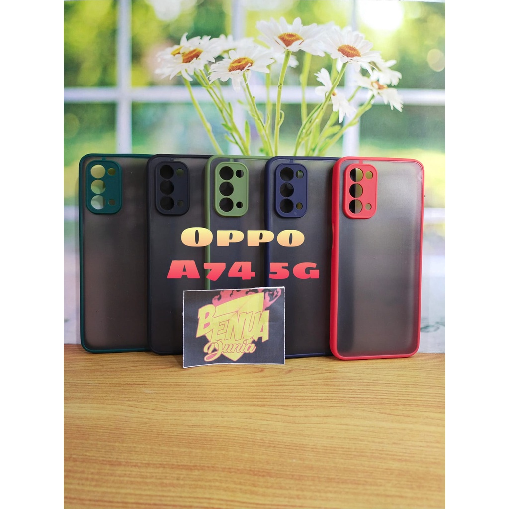 CASE OPPO A74 5G / CASE DOVE MY CHOICE PLUS RING KAMERA OPPO A74 5G - BD