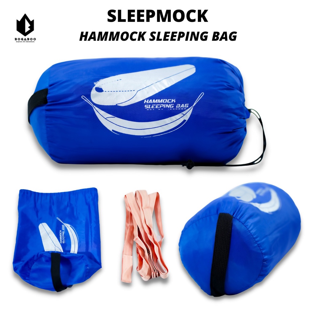 Sleepmock Sleeping Bag Hammock Size 270 x 150 cm - Ayunan Gantung 2 in 1