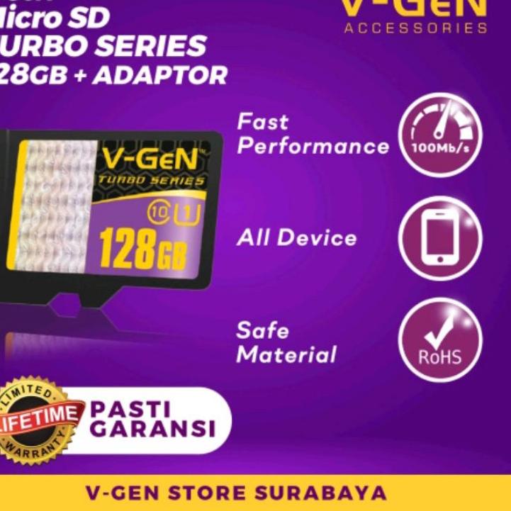 Terbaik.. micro sd vgen 128gb class 10