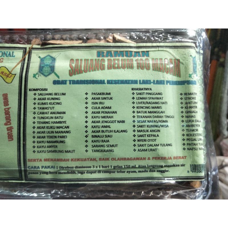 

seluang belum ramuan mengobati sesak nafas darah tinggi isi 200gr