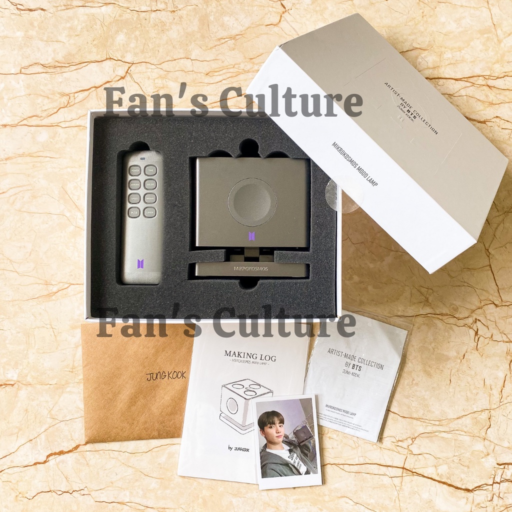 [READY STOCK] Artist Made by Jungkook (JK) BTS Collection Merch (MD) - Mikrokosmos Mood Lamp