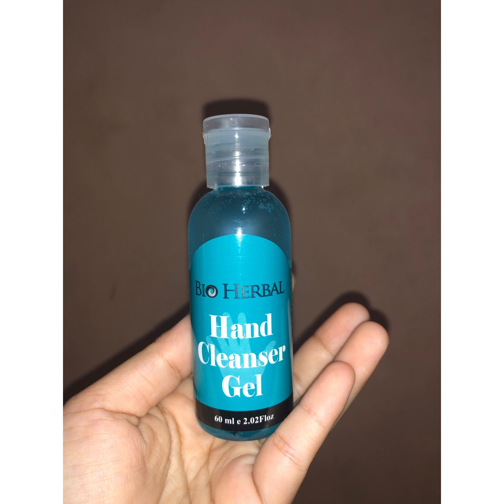 [3 BOTOL] COD Hand Sanitizer Gel Bio Herbal untuk Membunuh Virus Bakteri Penyakit | 60ml BPOM