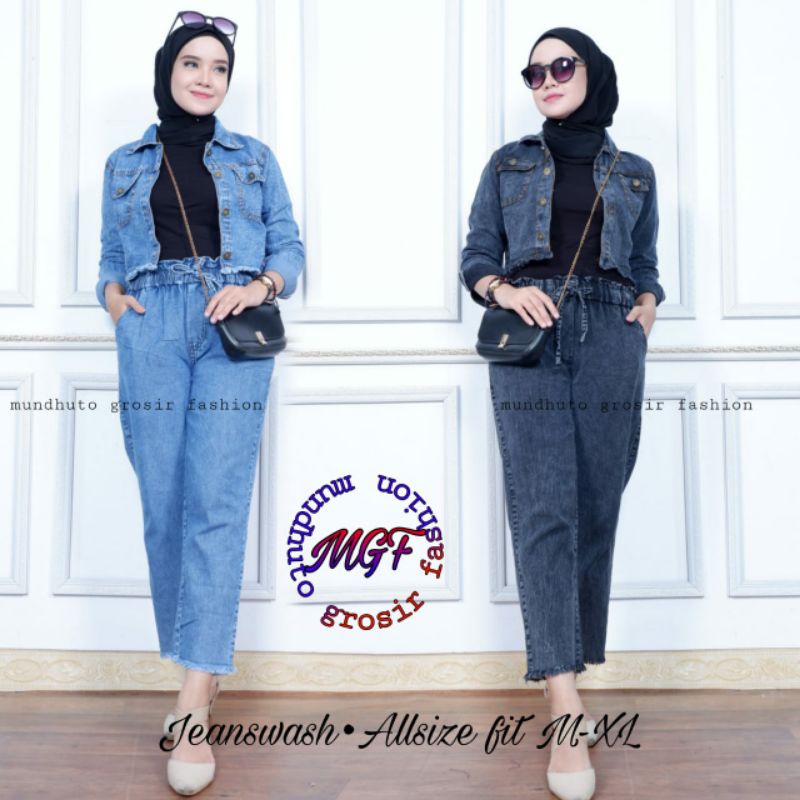 SETELAN WANITA /STELAN JEANS/HIGH QUALITY/ VESTI SET/VEST SET/ZASKIYAS SET/JUJU SET/ONE SET