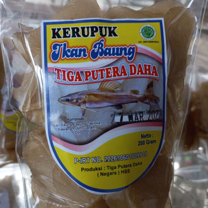 Kerupuk Ikan Baung Lele Dumbo Catfish