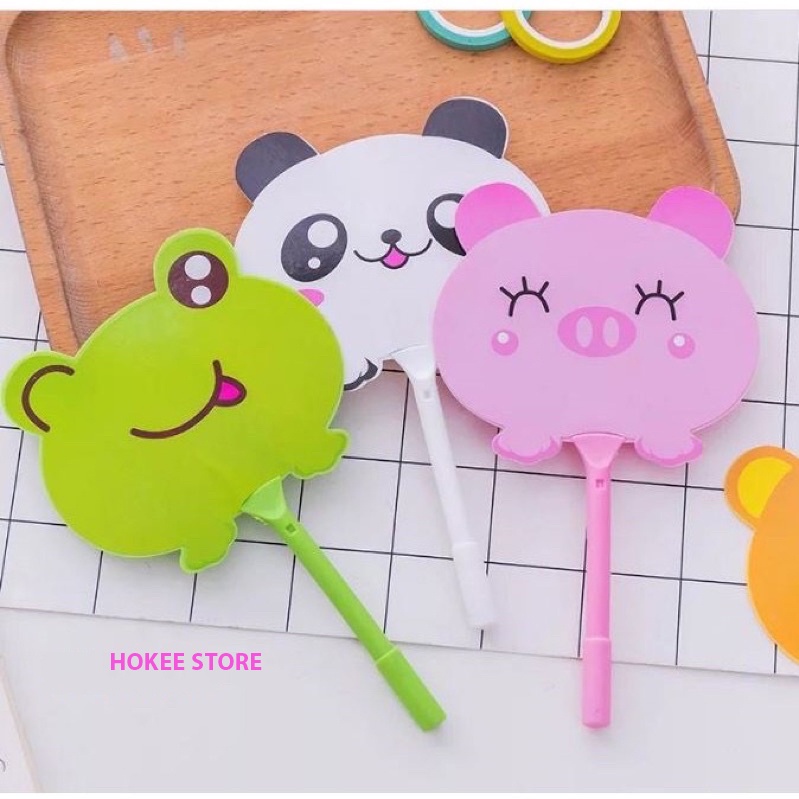 

Pena Kipas Motif Lucu/ Pulpen Motif Buah Animals Karakter - Hokee Store