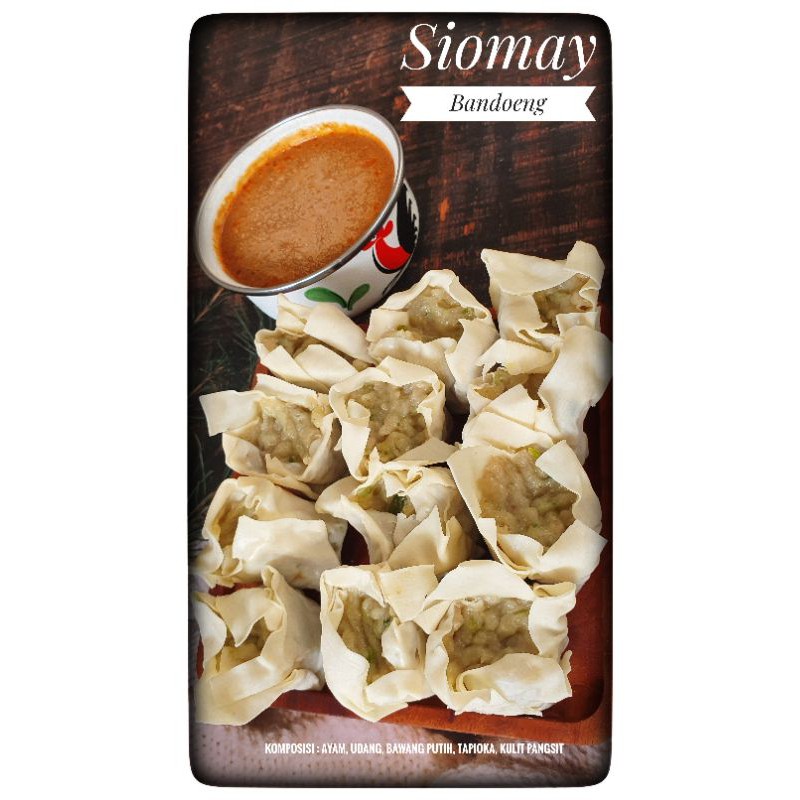

Siomay Bandoeng Frozen isi 10 bh