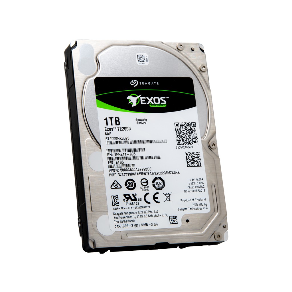 SEAGATE EXOS 7E2000 1TB ST1000NX0373 2.5&quot; 7200RPM 128MB CACHE SAS