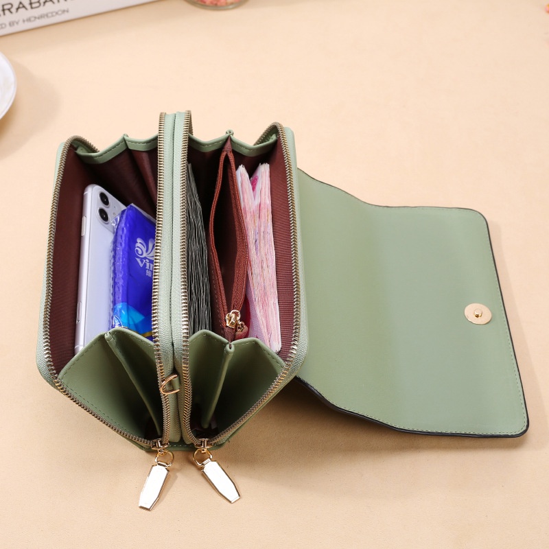 BJ31947 - BLACK/BLUE/BROWN/GRAY/GREEN/PINK - DOMPET PANJANG TAS WANITA FASHION IMPORT MODIS ELEGAN TERMURAH TERLARIS TERBARU BAGSTORE JAKARTA TAS BATAM LT1947 JTF39981 EL5562 BQ3378