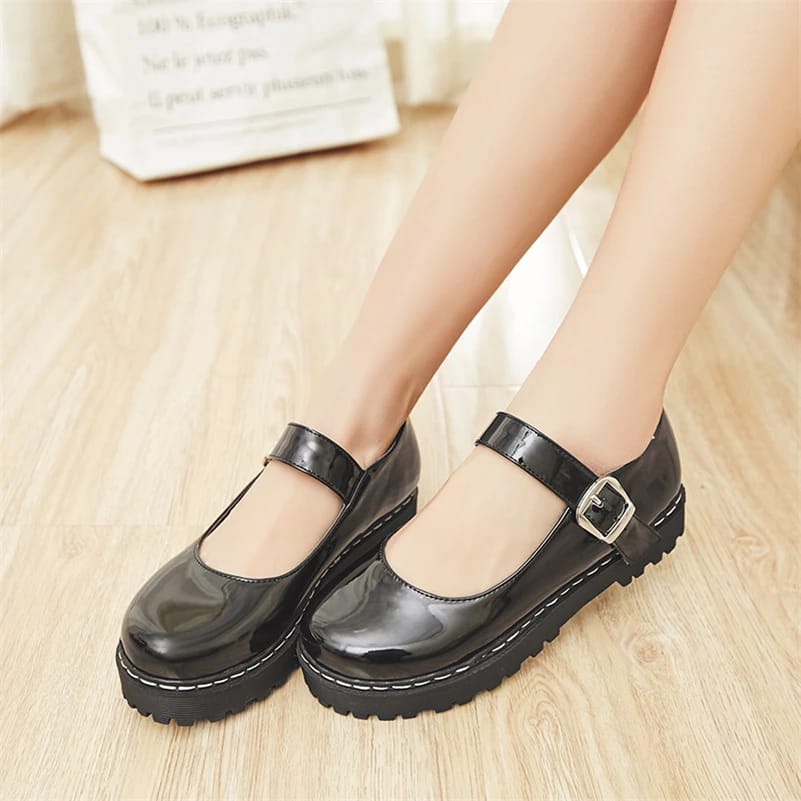 SEPATU DOCMART DISSA / SEPATU GESPER STYLE KOREA PREMIUM 005