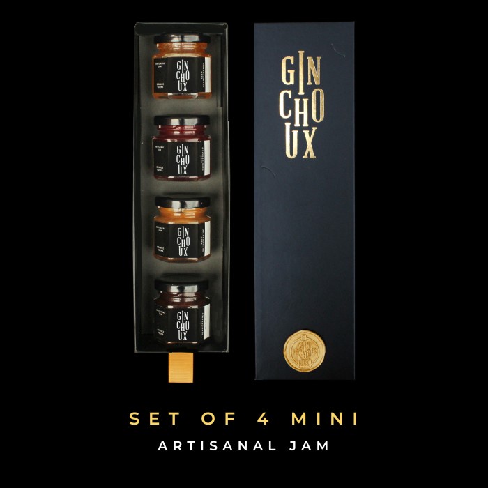 

Ginchoux Artisanal Jam - Set of Mini 4