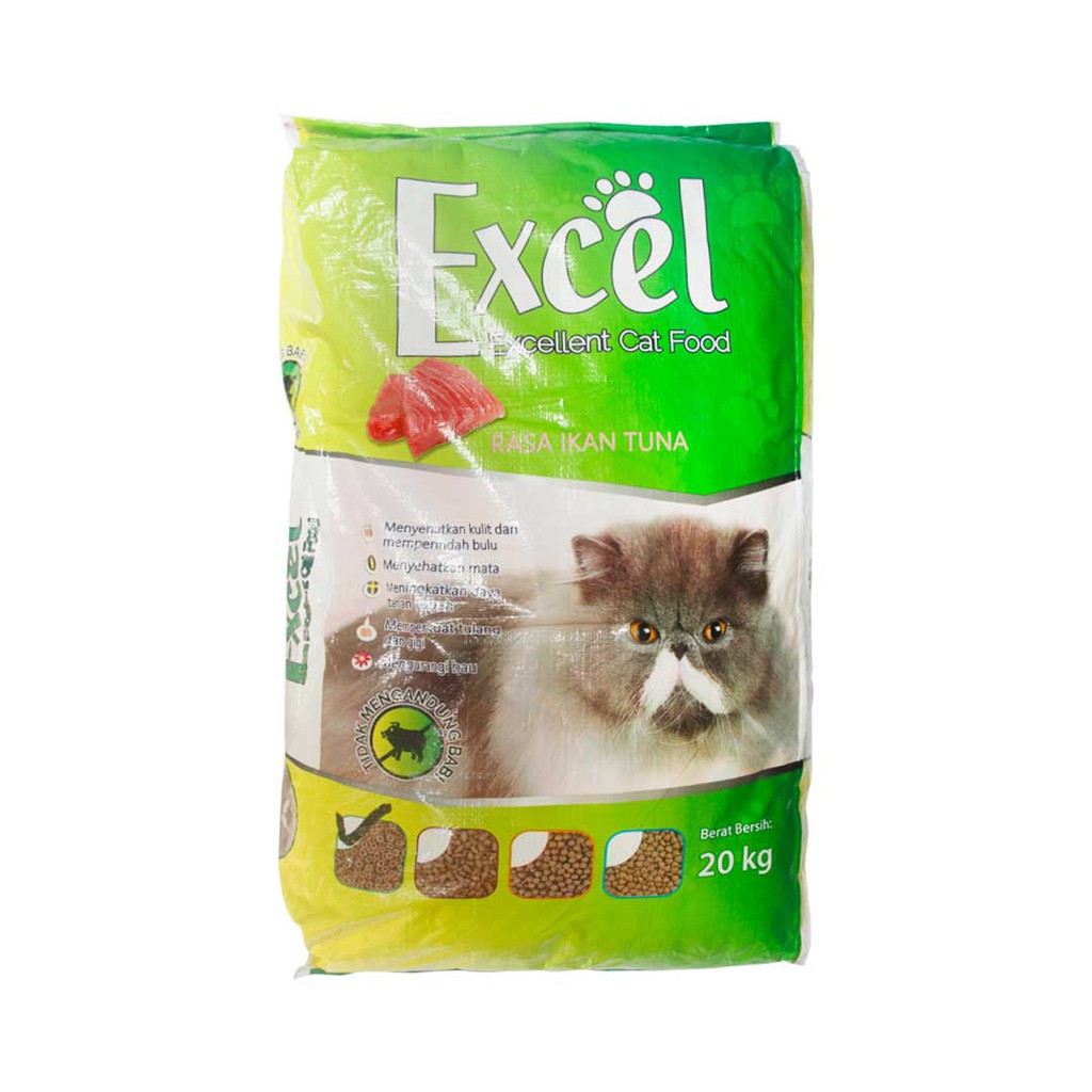 Makanan Kucing Excel 20kg
