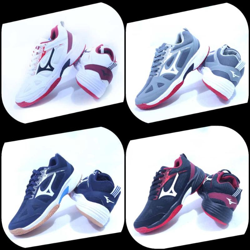 Sepatu Mizuno Badminton/Sepatu Lari Pria Sepatu Voly Sepatu Olahraga sepatu Bulutangkis