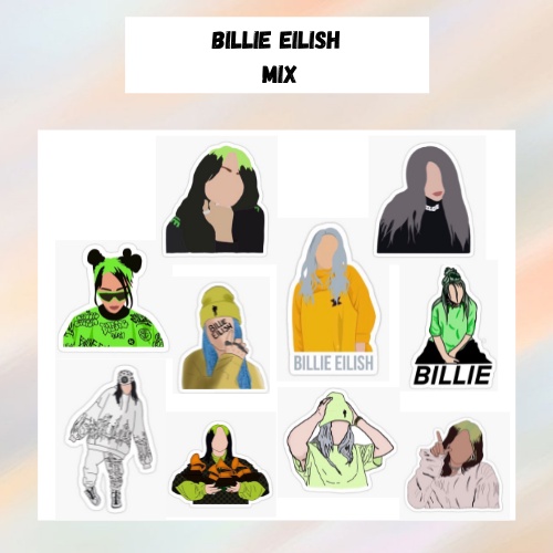 

BILLIE EILISH MIX STICKER | sticker aesthetic billie eilish
