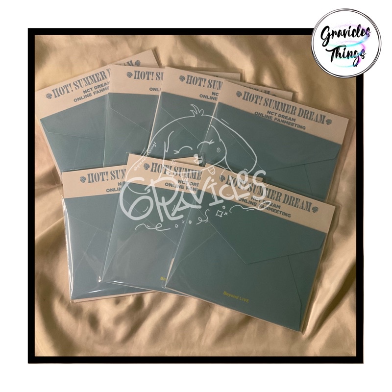 NCT DREAM JAEMIN JENO MARK RENJUN HAECHAN JISUNG CHENLE SPECIAL AR TICKET SET BEYOND LIVE ONLINE FAN