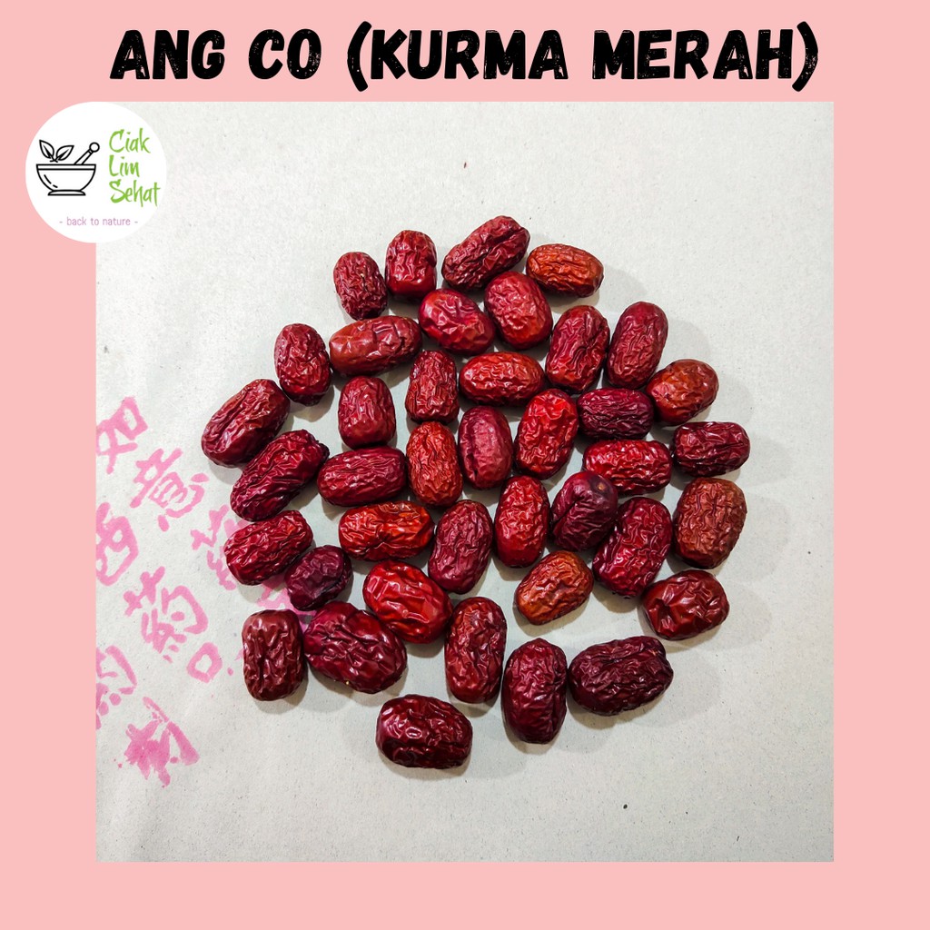 

Ang Co / Hong Zao / Kurma Merah / Red Dates (37 GR)
