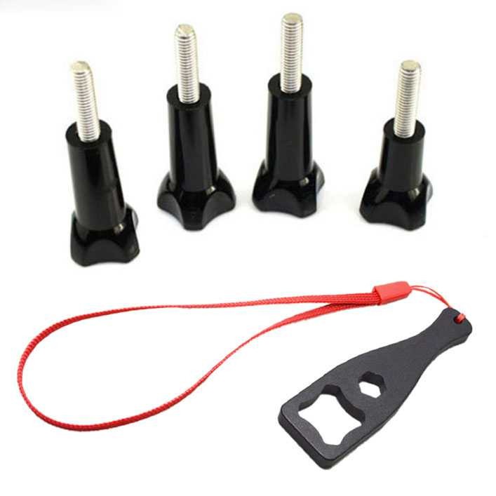 Hot Promo ! Aluminium Thumb Screw Set with Wrench for GoPro Xiaomi Yi - 3C