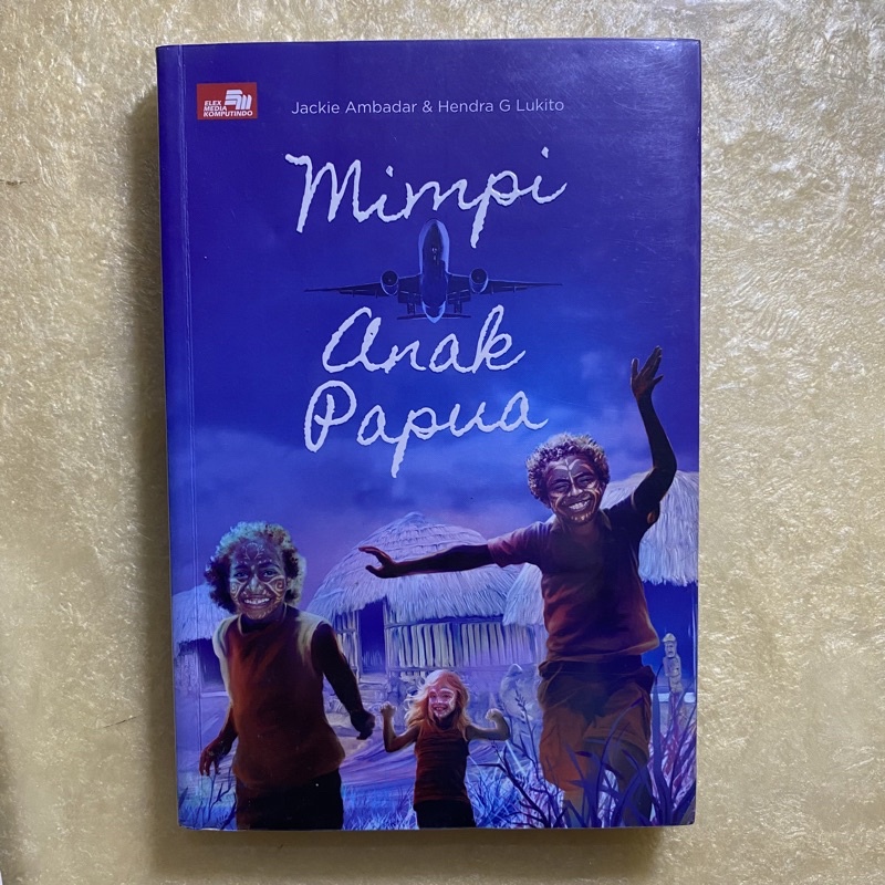 Buku Novel Original Second Mimpi Anak Papua (Preloved)
