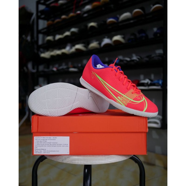 Sepatu Futsal Nike Vapor 14 Club IC - Bright Crimson Original BNIB - Nike Mercurial