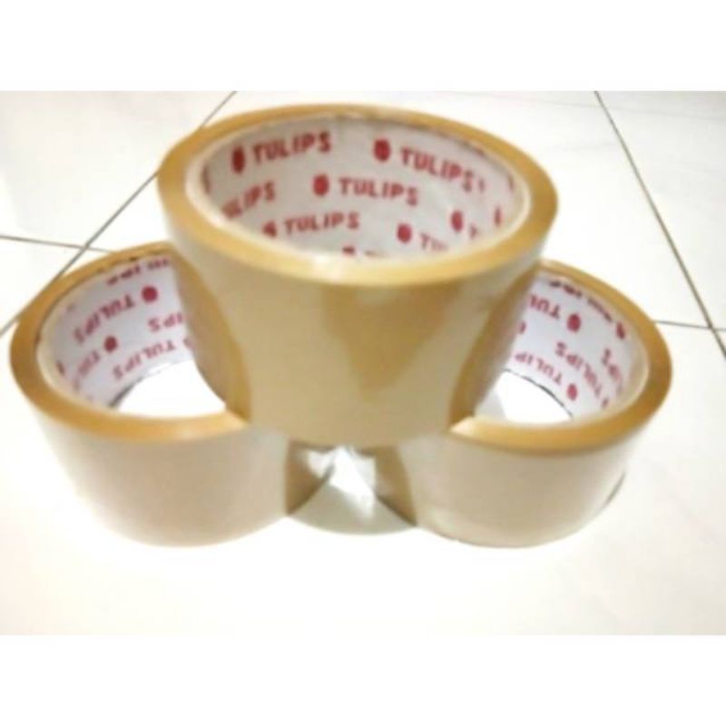 

Lakban Tulips Coklat 40 yard