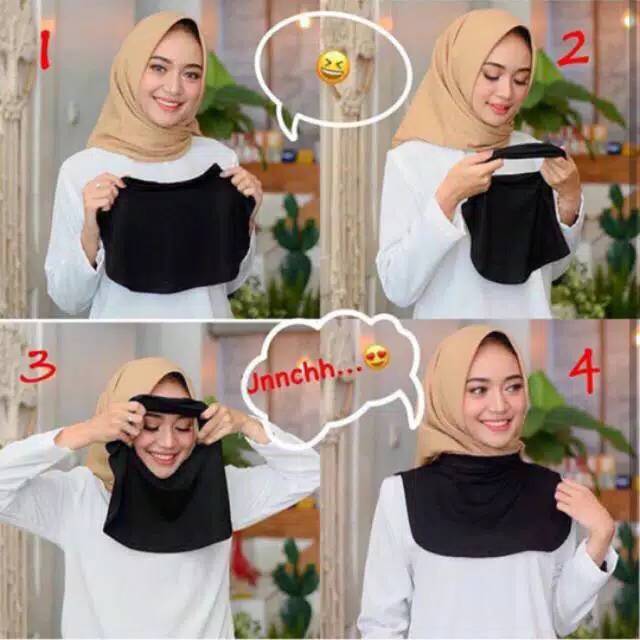 MANSET LEHER /TURTLENECK HIJAB /MANSET TOGA