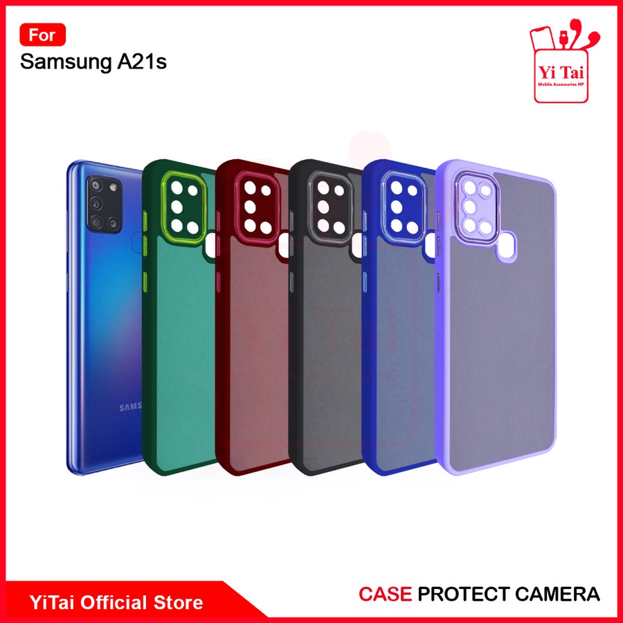 YC02 CASE YI TAI PROTECT KAMERA SAMSUNG A12 M12 A23 4G A21S - BDC