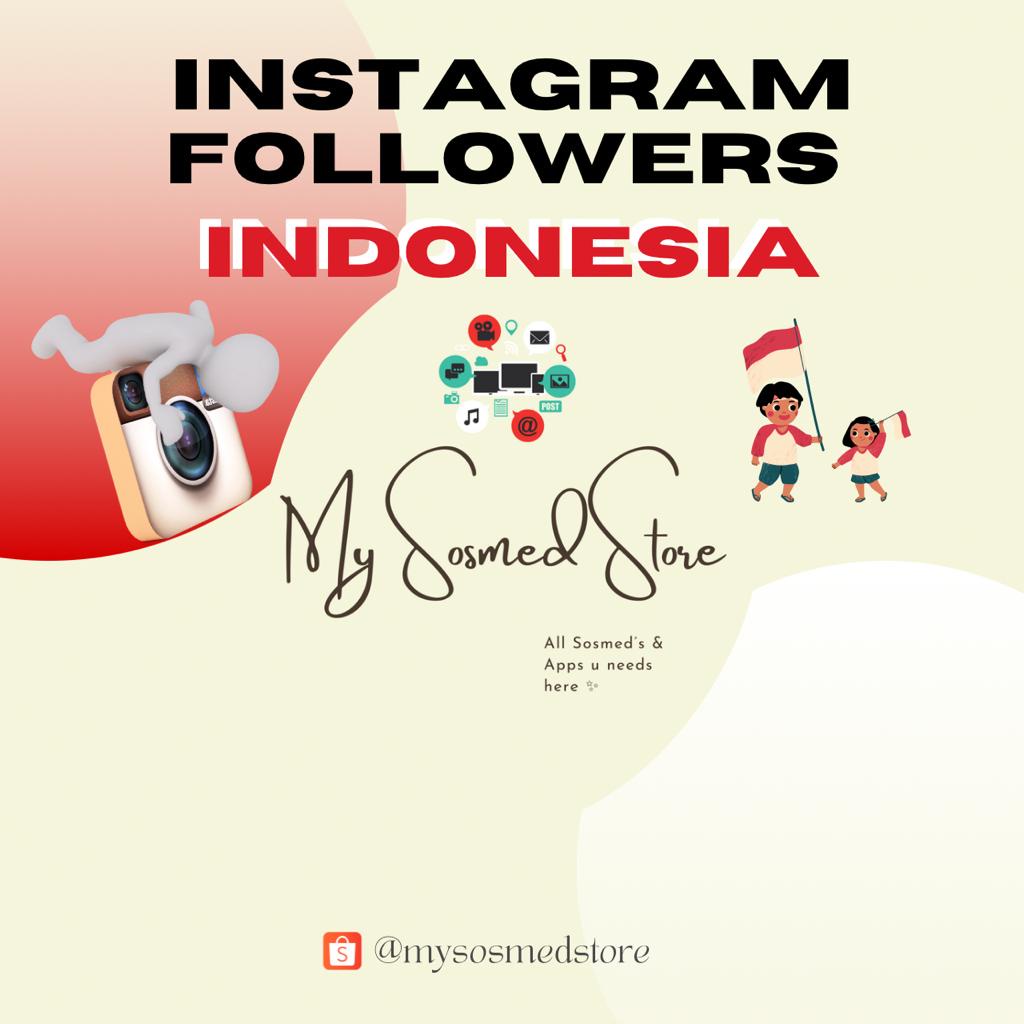 FOLLOWERS IG REAL AKTIF INDONESIA AKUN IG INDO FOLLOWERS INSTAGRAM