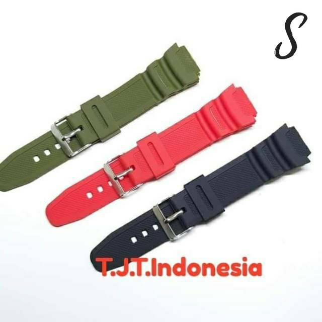 Tali Jam Tangan Casio W218-H W218H W-218H W 218 H FREE PEN