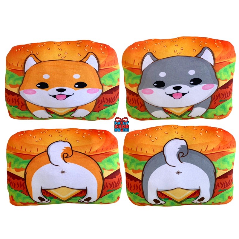 [SALE] Bantal Cute Shiba Dog in Burger