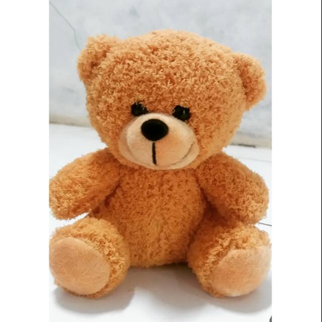  Boneka  teddy bear 20CM polosan Shopee Indonesia 