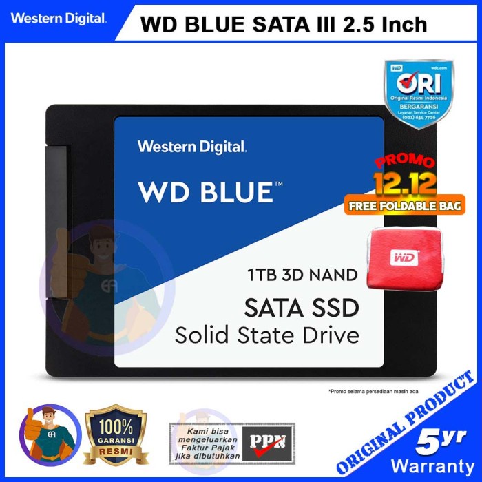 SSD WD Blue 1TB 2.5-inch