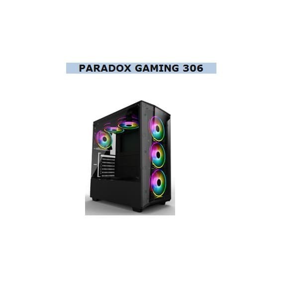 Casing Komp PARADOX GAMING 306 RIGHT TEMPERED GLASS 6mm - No PSU